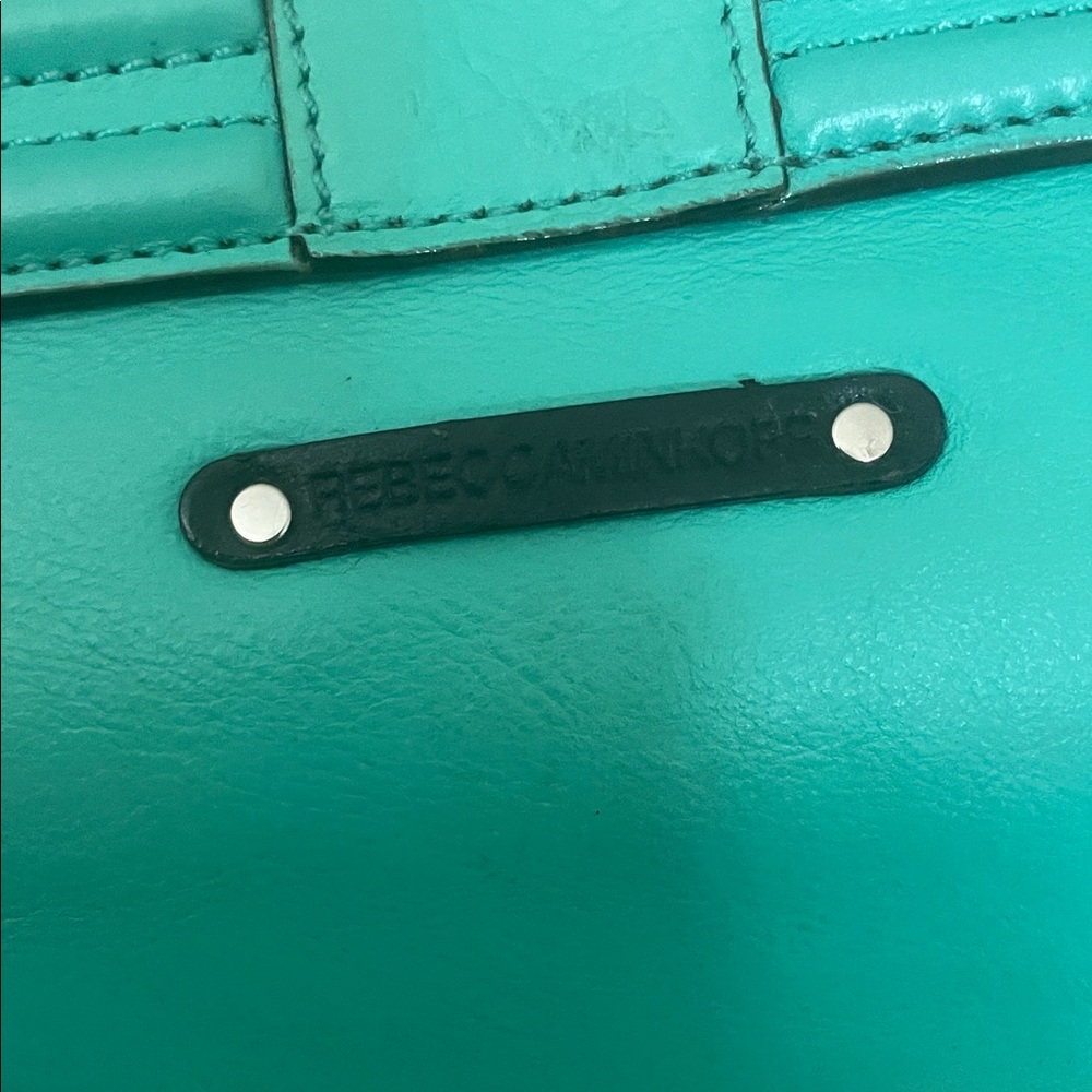 Rebecca minkoff collection Aqua Crossbody Bag with Chain Strap - Picture 2 of 10